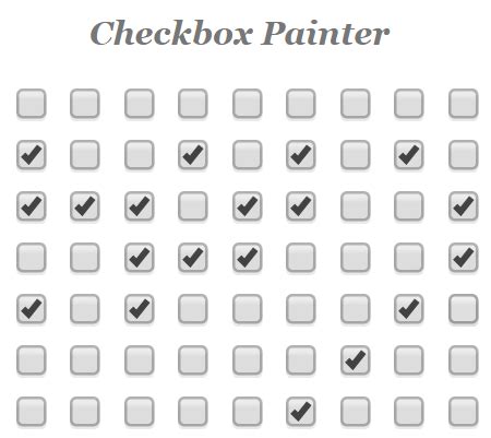 Checkbox Painter .